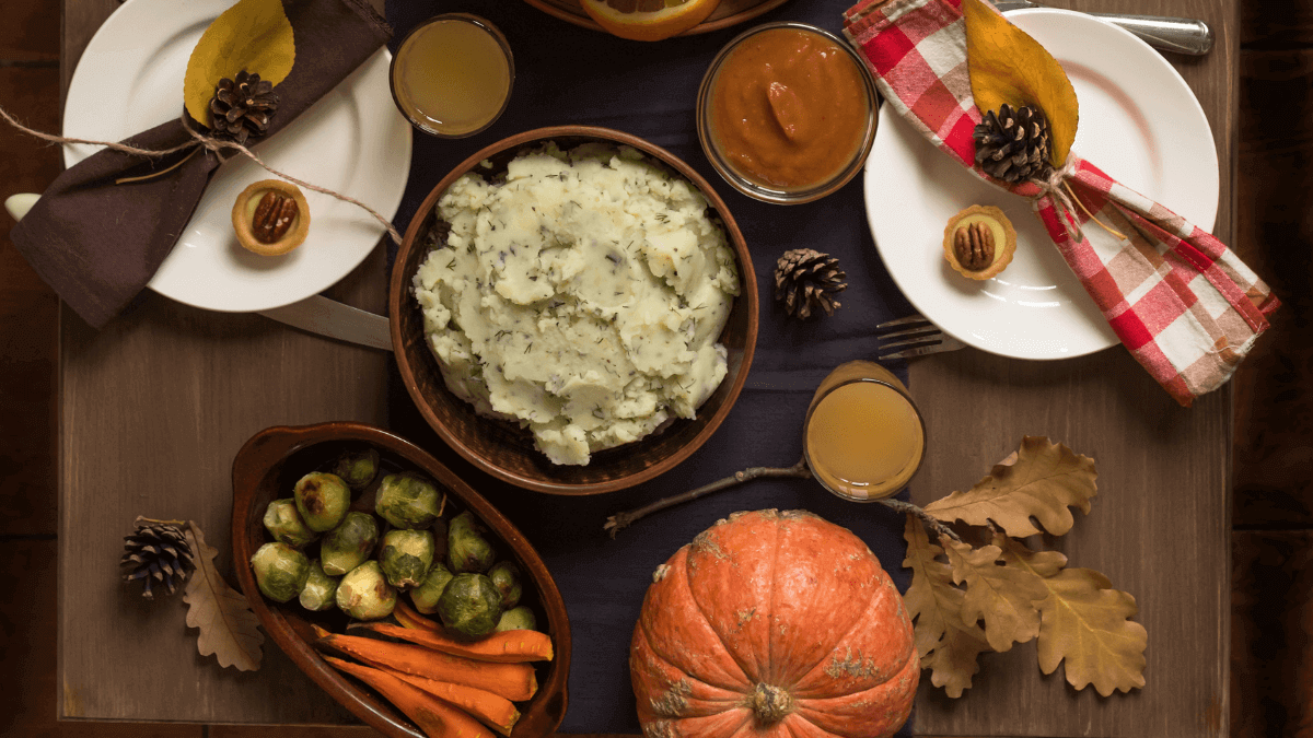 Thanksgiving meal 1